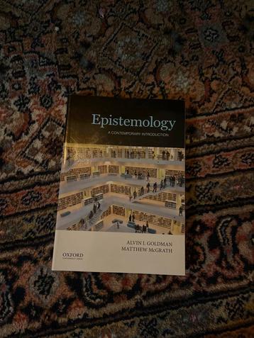 Epistemology: A Contemporary Introduction beschikbaar voor biedingen