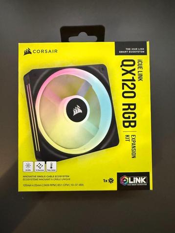 Corsair iCUE Link QX120 RGB Fans 7 stuks beschikbaar voor biedingen