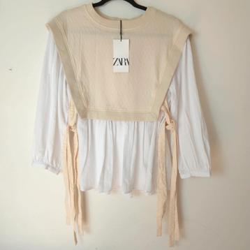 Zara blouse trui xs nieuw bohemian beschikbaar voor biedingen