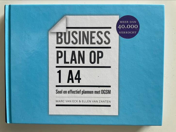 Ellen Leenhouts - Businessplan op 1 A4, Boeken, Wetenschap, Zo goed als nieuw, Sociale wetenschap, Ophalen of Verzenden