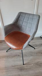 zuiver doulton eetkamerstoel grijs cognac, Ophalen, Gebruikt, Grijs