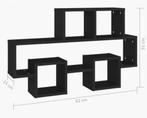 Auto-vormige Wandplank Zwart 82x15x51cm, Ophalen of Verzenden, Nieuw