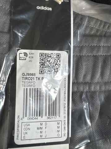 Adidas Tiro21 TK P Broek Grijs Maat M Nieuw beschikbaar voor biedingen