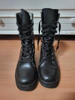 Stoere leren veter boots / schoenen, Kleding | Dames, Schoenen, Ophalen of Verzenden, Zo goed als nieuw, Zwart