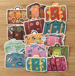 Reizen vakantie koffers, reizen stickers, Hobby en Vrije tijd, Stickers en Plaatjes, Verzenden, Nieuw, Meerdere stickers