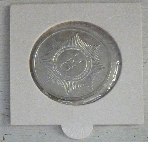 Zilveren Penning CRI, Postzegels en Munten, Penningen en Medailles, Zilver, Nederland, Verzenden