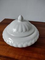 Delft wit schaaltje met deksel, Antiek en Kunst, Antiek | Keramiek en Aardewerk, Ophalen of Verzenden