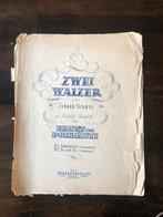 Bladmuziek Zwei Walzer van Strauss voor piano gebruikt, Gebruikt, Klassiek, Ophalen of Verzenden, Artiest of Componist