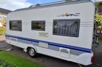 Hobby Excellent Easy 460UFE - Compleet - Mover -Luifel -Tent, Caravans en Kamperen, Caravans, Omvormbare zithoek, Rondzit, Hobby
