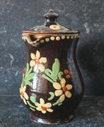 Antiek aardewerk kannetje Elzas Hongaars Roemeens hoogte12, Ophalen of Verzenden