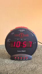 Sonic Alert Wekker met Vibratieschijf - Krachtige Wekker, Ophalen of Verzenden, Zo goed als nieuw, Digitaal