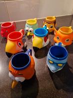 8 vrolijke dieren plastic mokken, Ophalen