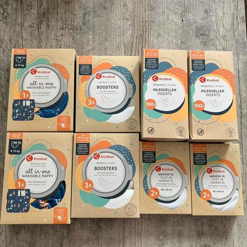 Kruidvat pakket met wasbare luiers (nieuw), Kinderen en Baby's, Badjes en Verzorging, Nieuw, Overige typen, Ophalen of Verzenden