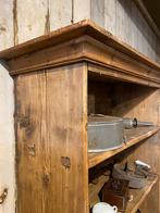 Oud grenen openkast opzetkast kast, Antiek en Kunst, Antiek | Meubels | Kasten, Ophalen