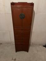 Chniees kastje met laden, Huis en Inrichting, Ophalen, Minder dan 50 cm, Gebruikt, 5 laden of meer