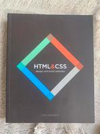 Schoolboek: Jon Duckett: HTML& CSS design, Boeken, Ophalen of Verzenden, Nieuw