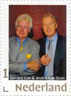 Nederland- Persoonlijke Goud - Gerard Cox en André van Duin, Postzegels en Munten, Postzegels | Nederland, Verzenden, Na 1940
