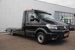 Volkswagen Crafter 35 2.0 TDI L4 4Motion Highline 177PK Auto, Auto's, Stof, Gebruikt, Met garantie (alle), Zwart