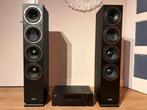 Complete Teufel Set - KB 62 CR Receiver + T500 Speakers, Gebruikt, 120 watt of meer, Stereo, Ophalen