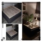 Hocker plateau steigerhout. Extra tafel NIEUW, Ophalen of Verzenden, Nieuw, Hout