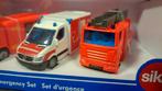 Emergency Set Scania Mercedes Benz Siku Pol, Verzenden, Nieuw, Bus of Vrachtwagen