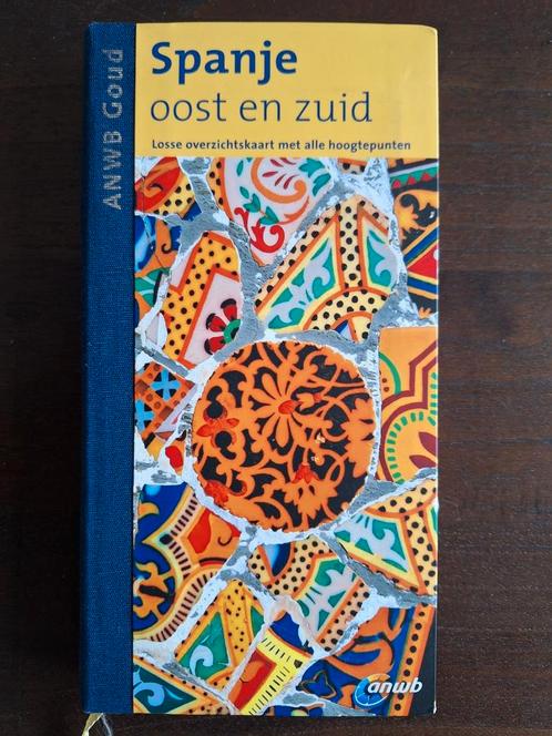 REISGIDSEN: ANWB Spanje Oost En Zuid (2009), incl regiokaart, Boeken, Esoterie en Spiritualiteit, Zo goed als nieuw, Ophalen of Verzenden