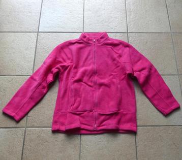 Roze fleecevest dames vest fleece maat 40 / 42 - NIEUW! beschikbaar voor biedingen