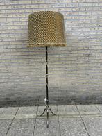 Vintage Vloerlamp met Kap, Huis en Inrichting, Lampen | Vloerlampen, Ophalen, Gebruikt, Metaal, 150 tot 200 cm