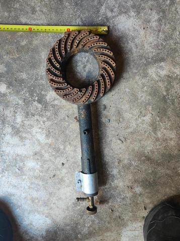 gasbrander, brander, 180mm doorsnede. Gietijzer.  beschikbaar voor biedingen
