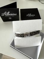 Albanu Monaco Armband, Nieuw, Ophalen of Verzenden, Bruin, Zilver