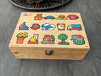 Vintage houten doos., Antiek en Kunst, Ophalen