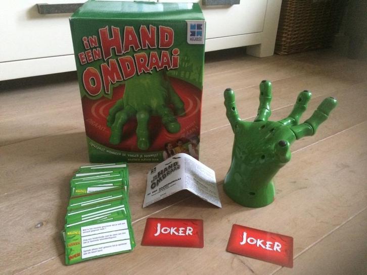 in een handomdraai, Hobby en Vrije tijd, Gezelschapsspellen | Bordspellen, Gebruikt, Drie of vier spelers, Ophalen of Verzenden