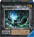 Ravensburger: Escape Puzzel 7: De Roedel wolven 759 stukjes, Ophalen of Verzenden, 500 t/m 1500 stukjes, Nieuw, Legpuzzel