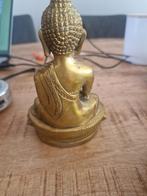 Bronzen buddha 16 cm., Ophalen of Verzenden