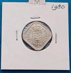 Nederlandse Antillen 5 cent - Juliana/Beatrix, Ophalen of Verzenden, Koningin Juliana, 5 cent, Losse munt