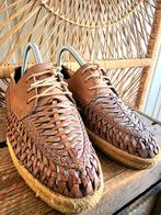 Vintage 70s / 80s Booster Leather Shoes, Kleding | Dames, Ophalen of Verzenden, Zo goed als nieuw