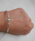 Zilveren Pandora armband Moments Charm Bangle nr.254