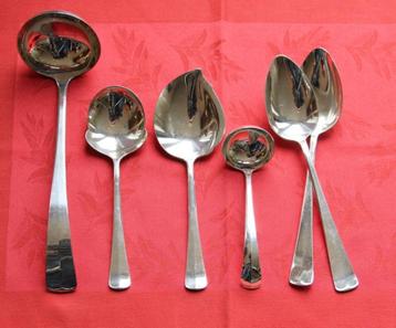 Gero 90, model 20 Haags Lofje, verzilverde bestekdelen  beschikbaar voor biedingen