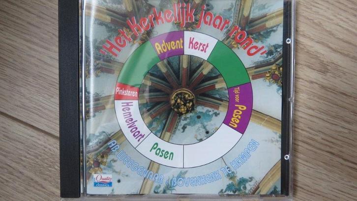 Cd orgel: Ab Weegenaar, Het Kerkelijk jaar rond, Bovenkerk, Cd's en Dvd's, Cd's | Religie en Gospel, Zo goed als nieuw, Gospel