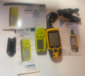 Garmin Geko 201 & Garmin GPS 60 beschikbaar voor biedingen