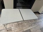 Aluminium opklapbare campingtafel, Caravans en Kamperen, Kampeermeubelen, Ophalen of Verzenden, Zo goed als nieuw, Campingtafel