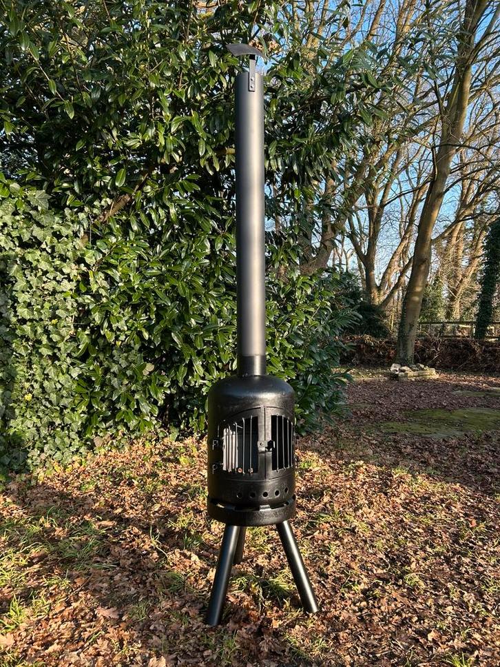 Te koop buitenkachel houtkachel allesbrander tuinkachel bbq, Tuin en Terras, Tuinhaarden, Nieuw, Ophalen