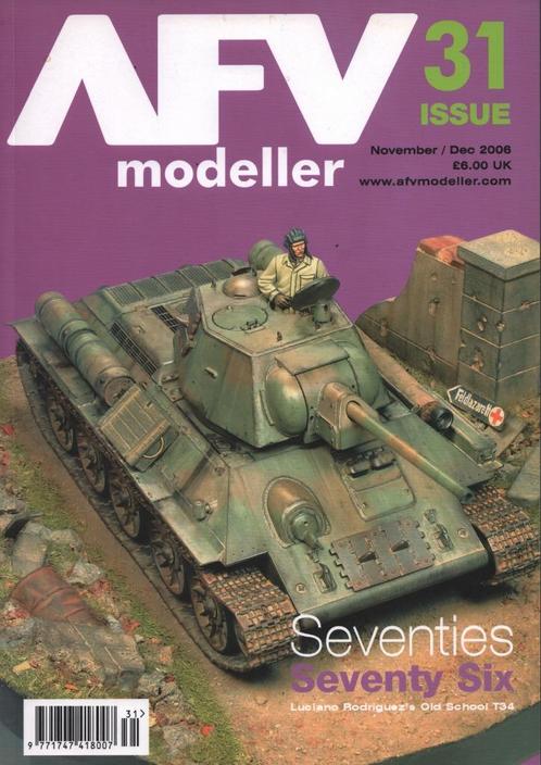 AFV Modeller magazine No 31, Hobby en Vrije tijd, Modelbouw | Auto's en Voertuigen, Nieuw, Auto, Groter dan 1:32, Tamiya, Verzenden