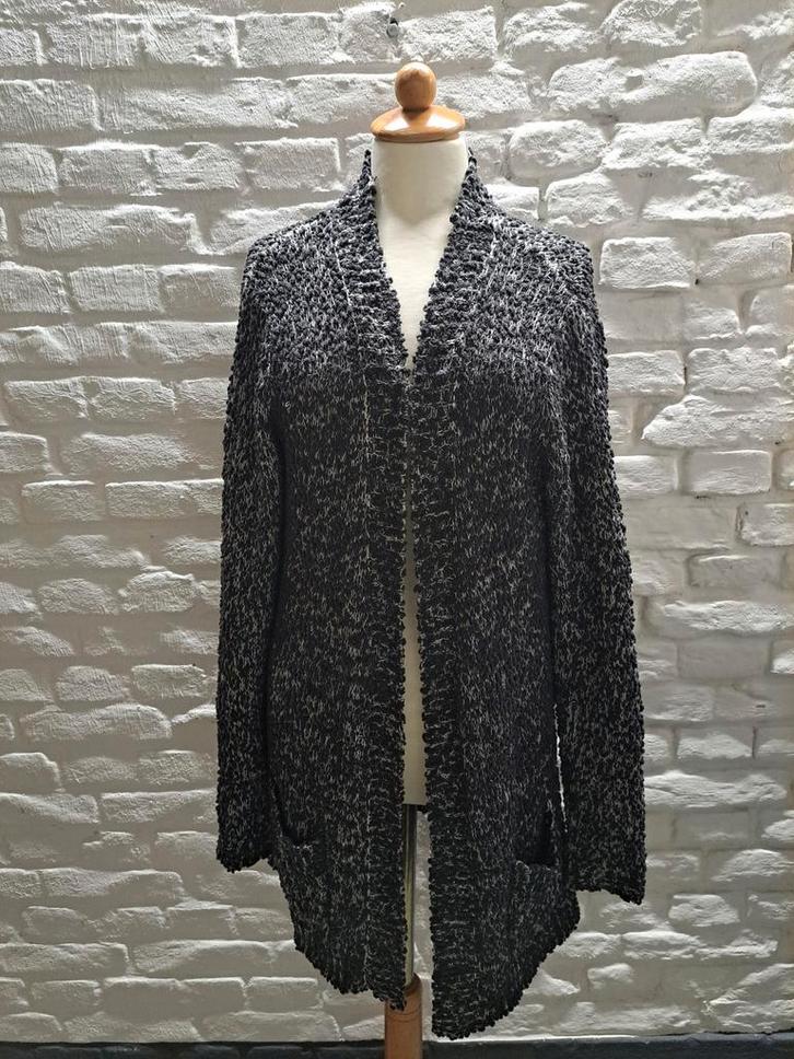 Elegante vest eksept - Maat 42, Kleding | Dames, Truien en Vesten, Zo goed als nieuw, Maat 42/44 (L), Zwart, Verzenden