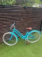 Stadsfiets 24 inch 9-12 jaar meisjes Elops 500 blauw, Fietsen en Brommers, Fietsen | Meisjes, Ophalen, 24 inch, Versnellingen