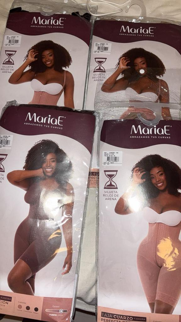 MariaE Fajas Colombia - 2x M & 2x L, Kleding | Dames, Ondergoed en Lingerie, Body of Korset, Bruin, Ophalen of Verzenden