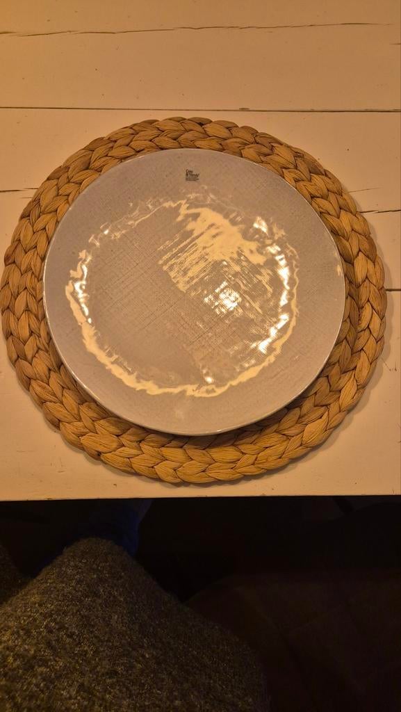 Cosy & Trendy Dinerborden - Handgemaakt - 28cm, Ophalen of Verzenden