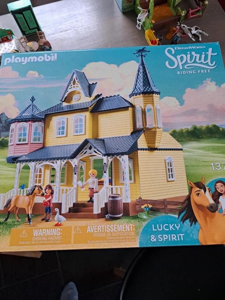 Playmobil Spirit huis + stal Boomerang + slaapkamer, Kinderen en Baby's, Speelgoed | Playmobil, Ophalen