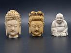 3 X Netsuke, Ophalen of Verzenden, Gebruikt, Mens