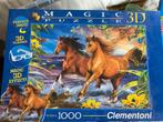 Clementoni Magic 3D Puzzel - 1000 Stukjes, Ophalen of Verzenden, Zo goed als nieuw, Legpuzzel